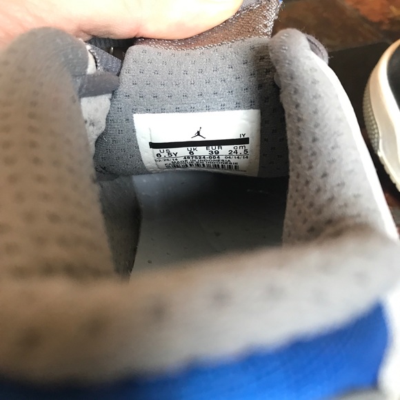 Jordan 14 Retro Sport Blue 6.5Y - Picture 8 of 10